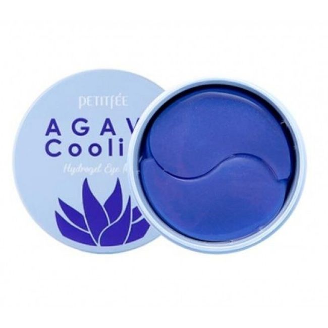 Охлаждающие патчи с экстрактом Агавы и 5 Blue Complecs Petitfee Agave Cooling Eye Patch