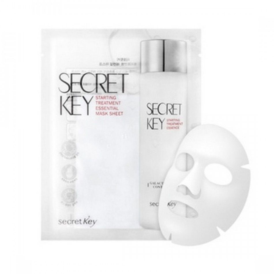 Тканевая антивозрастная маска с галоктомисис Secret Key Starting Treatment Essential Mask Pack