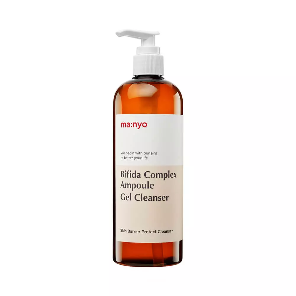 Гель для умывания на основе бифидо комплекса Manyo Bifida Complex Ampoule Gel Cleanser